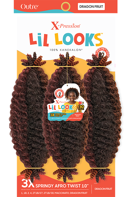 Outre X‑Pression Lil Looks – Afro Twist 10