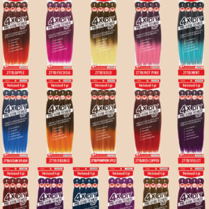 Twisted Up 4X Pre-Stretched 50"