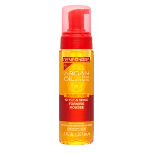Argan Oil Style & Shine Foaming Mousse